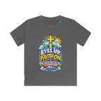Kids Tee - "Eyes Up, Faith On"
