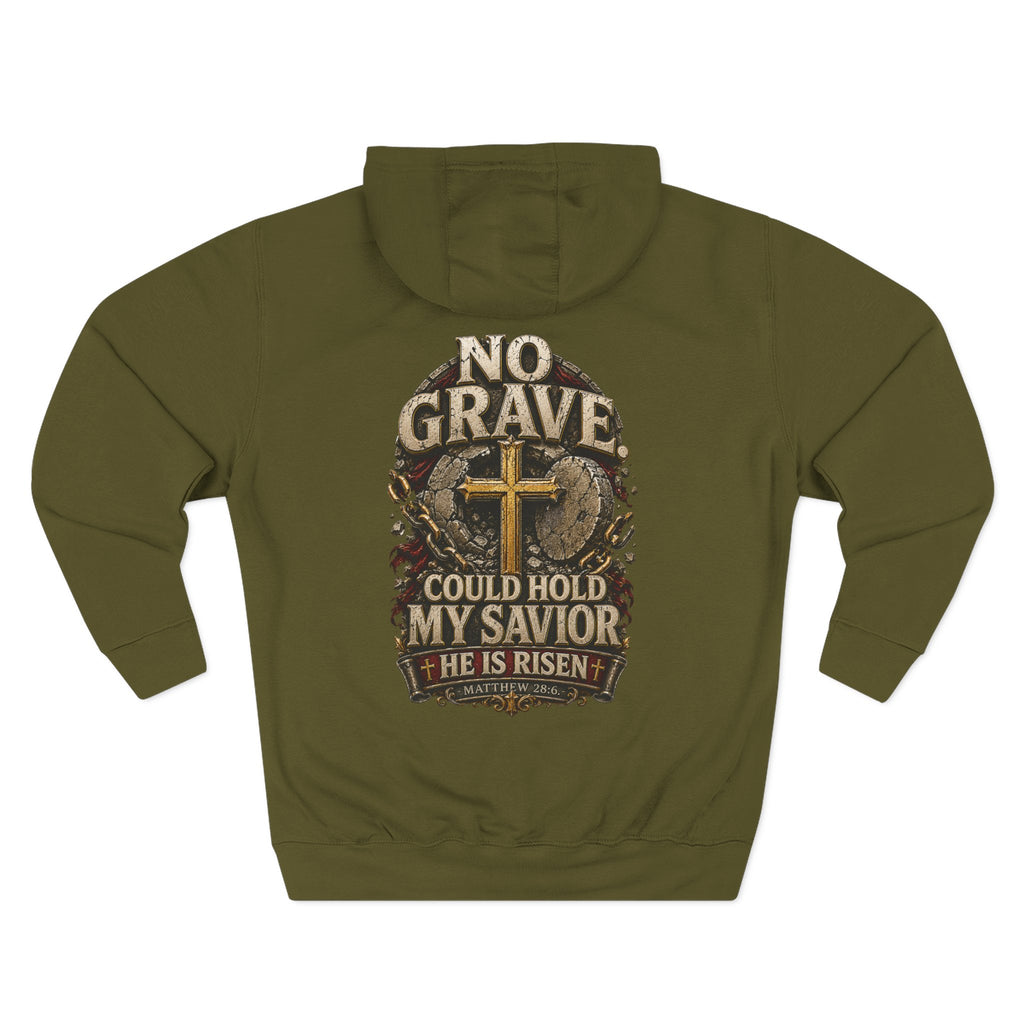 No Grave Could Hold My Savior - Graphic Pullover