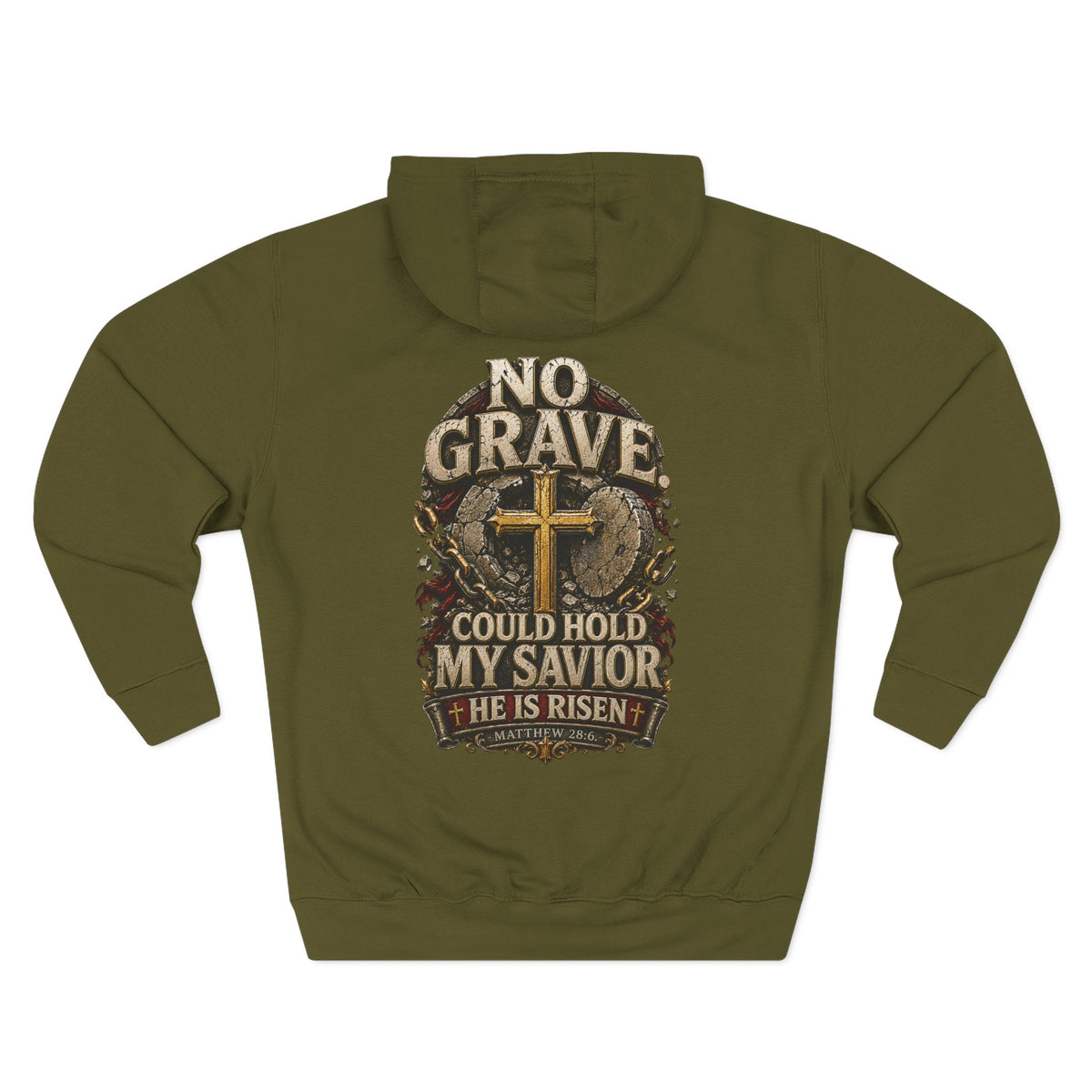 No Grave Could Hold My Savior - Graphic Pullover