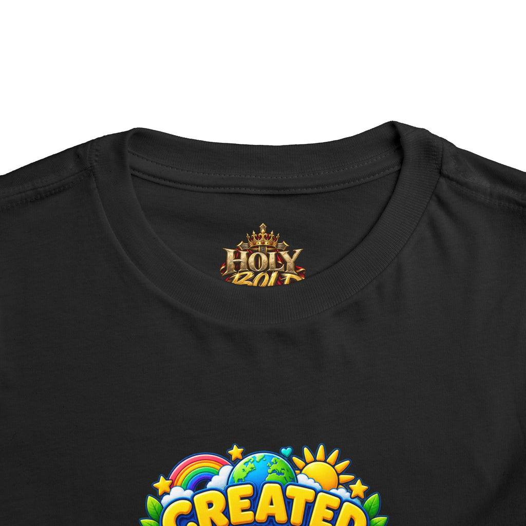 Created by God Toddler Tee