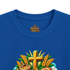 Kids T‑Shirt — "When the World Can't Provide, God Provides" Christian Tee