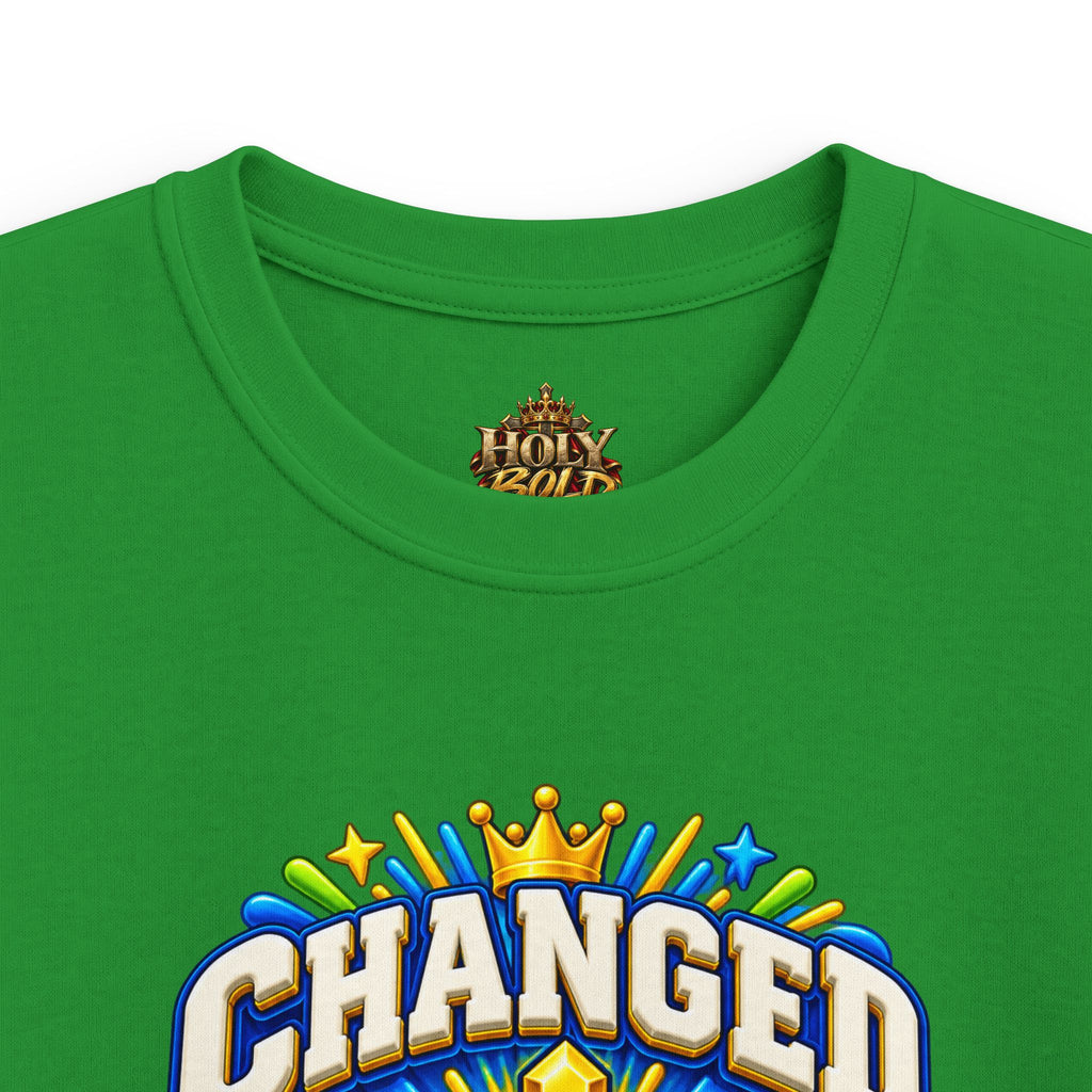Kids Tee — "Changed in a Moment"