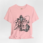 Christian 'Fisher of Men' T-Shirt — Matthew 4:19 Fishing Faith Tee