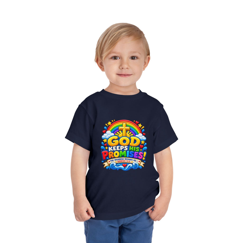 Toddler Tee — “God Keeps His Promises”