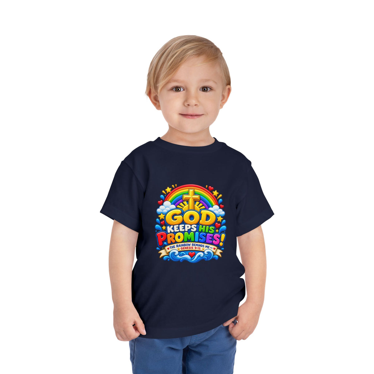 Toddler Tee — “God Keeps His Promises”
