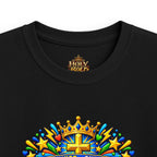 Kids Tee — Bright "Jesus! One Savior, One Name"