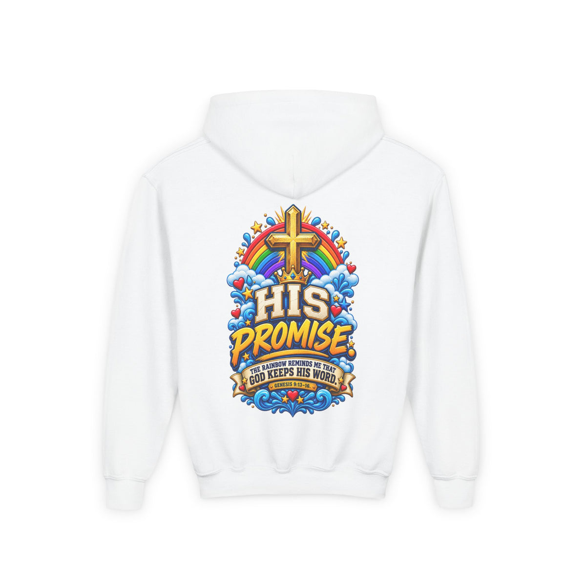Youth Hoodie – "His Promise"