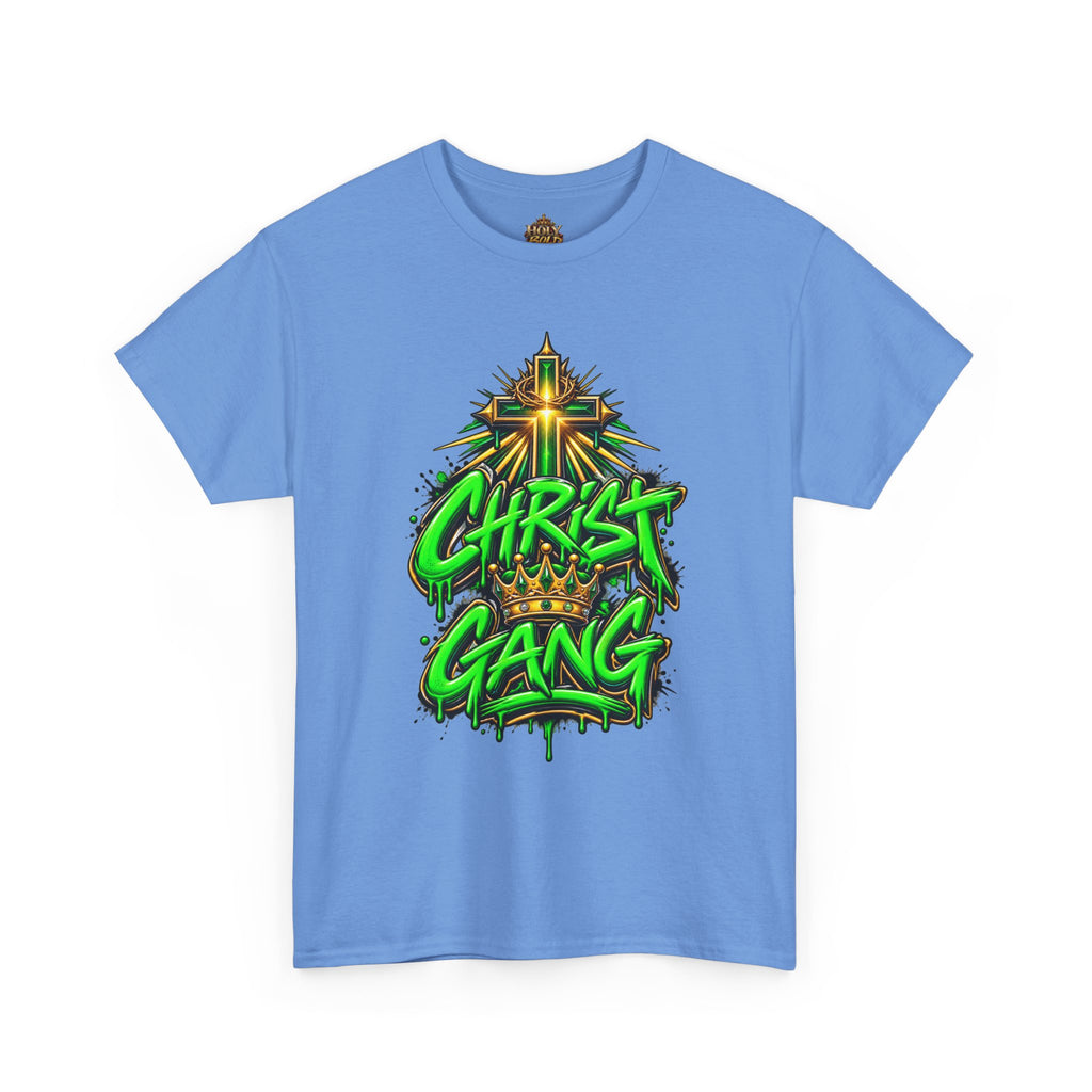Neon Green Christ Gang Streetwear T-Shirt