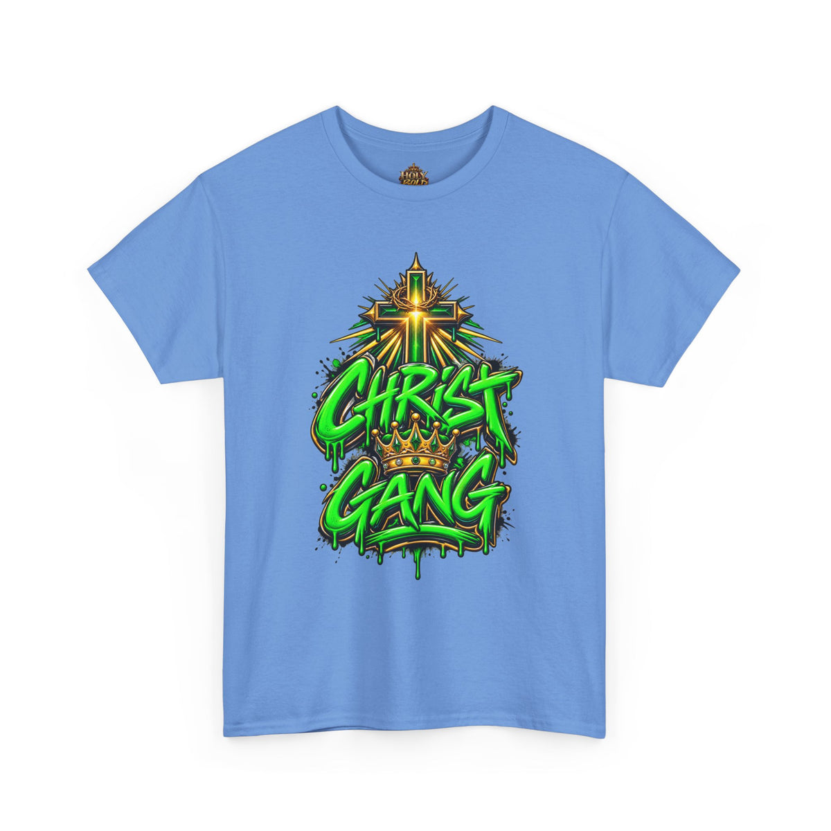Neon Green Christ Gang Streetwear T-Shirt