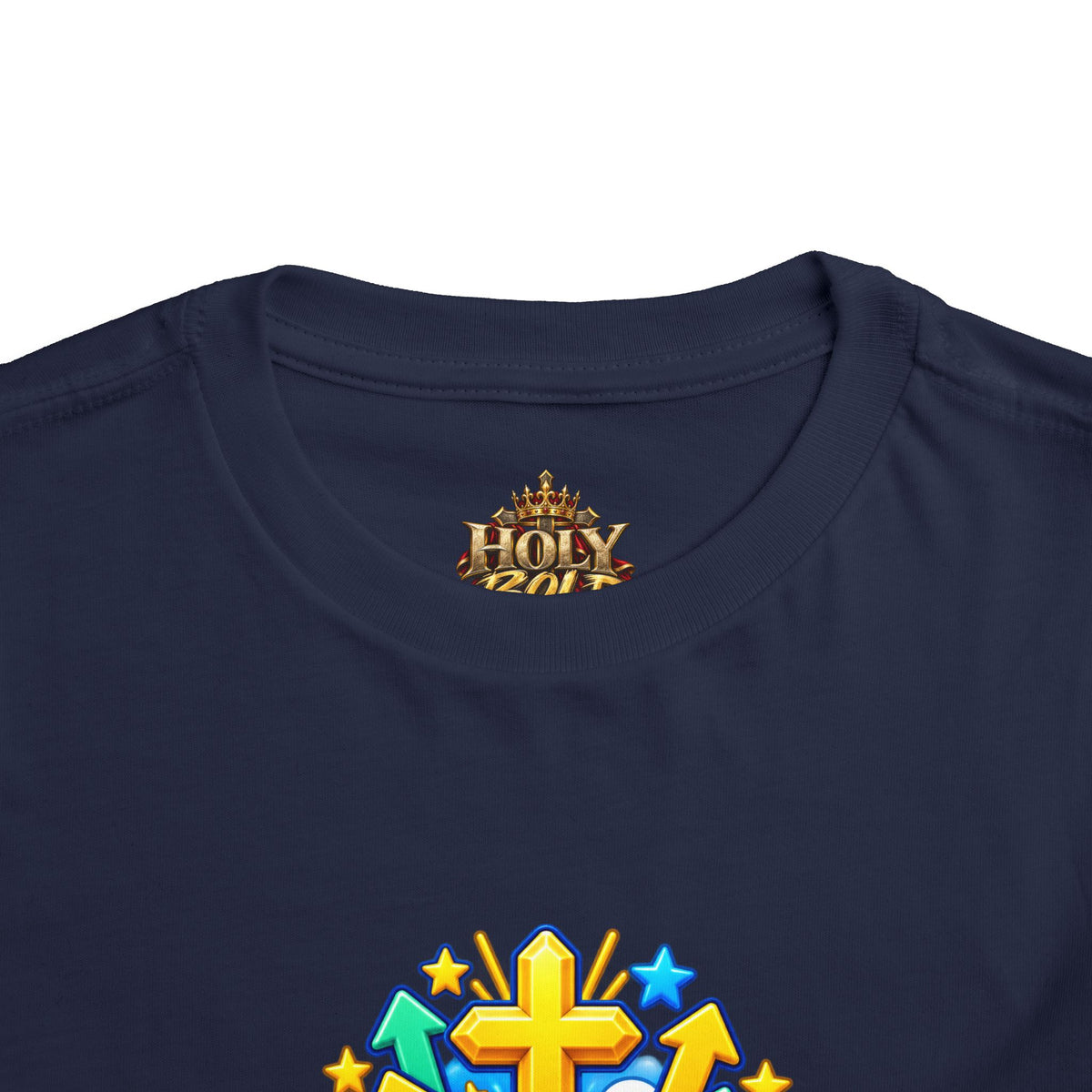 Toddler Tee — "When the World Looks Down, I Look Up"