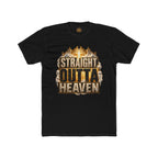 Straight Outta Heaven Graphic Tee - Christian Faith Inspirational T-Shirt
