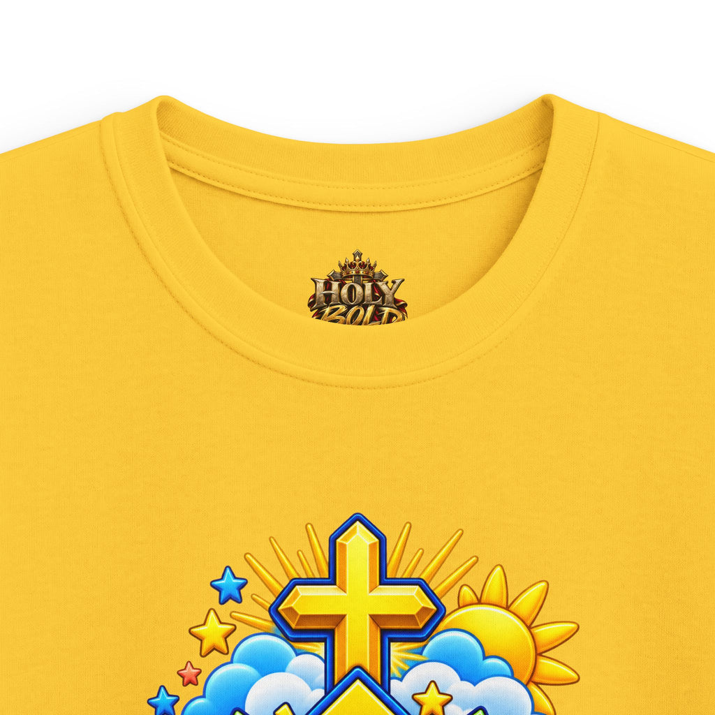 Kids Tee - "Eyes Up, Faith On"