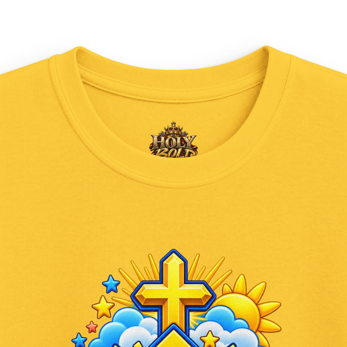 Kids Tee - "Eyes Up, Faith On"