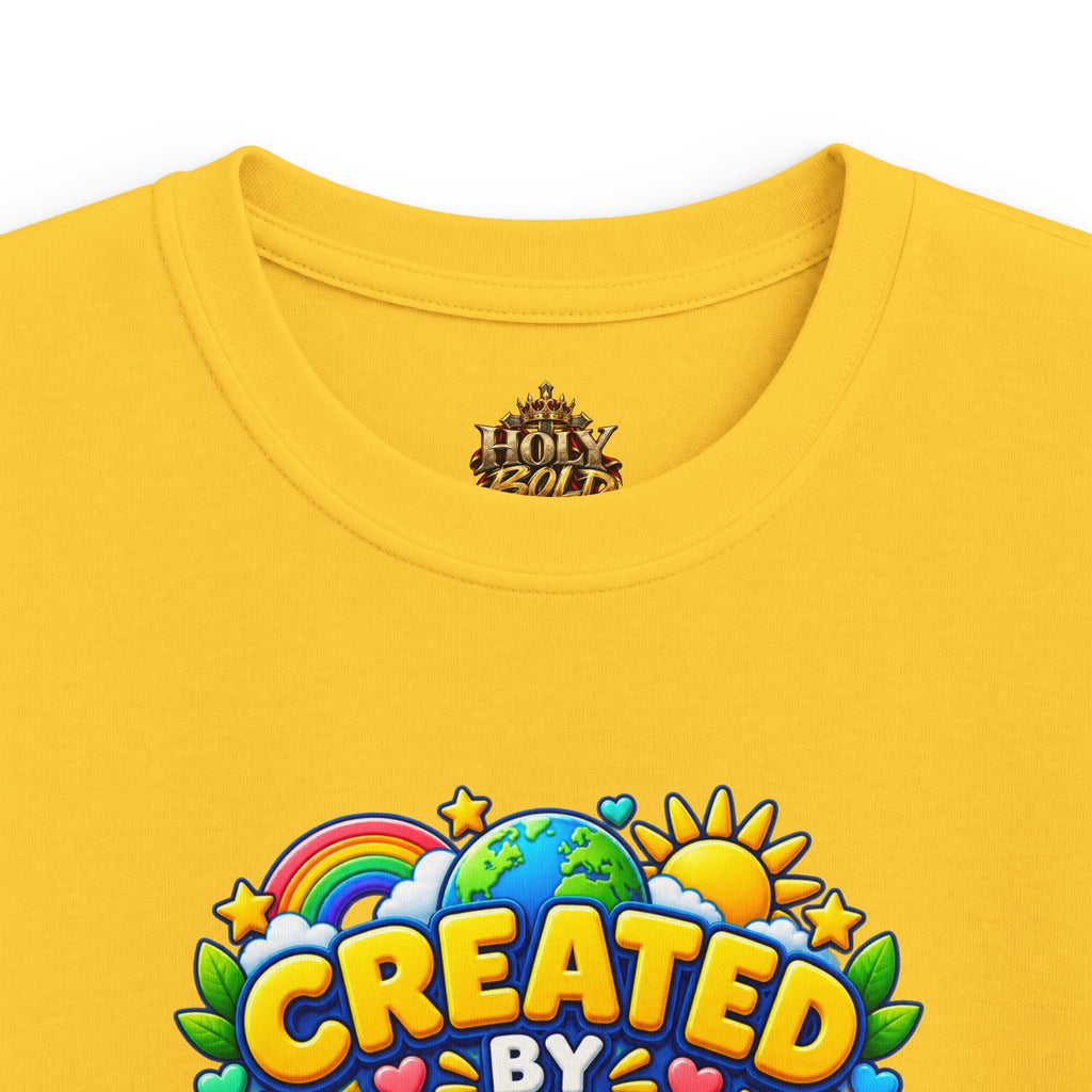 Kids Tee — "Created by God"