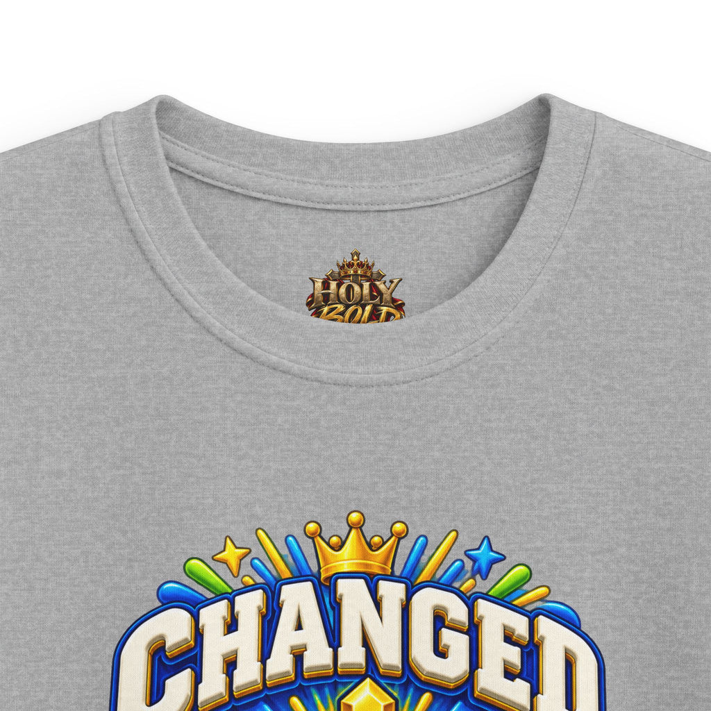Kids Tee — "Changed in a Moment"