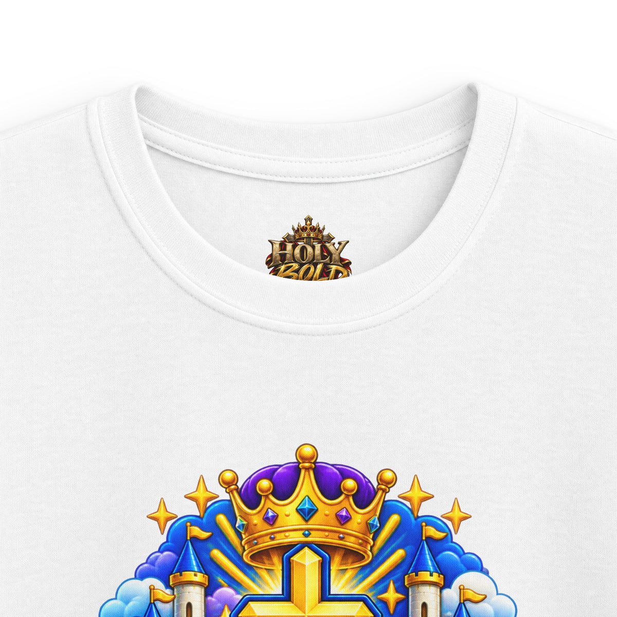 Kids 'The King Is Coming' Christian Tee