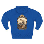 Jesus Won Graphic Fleece Pullover