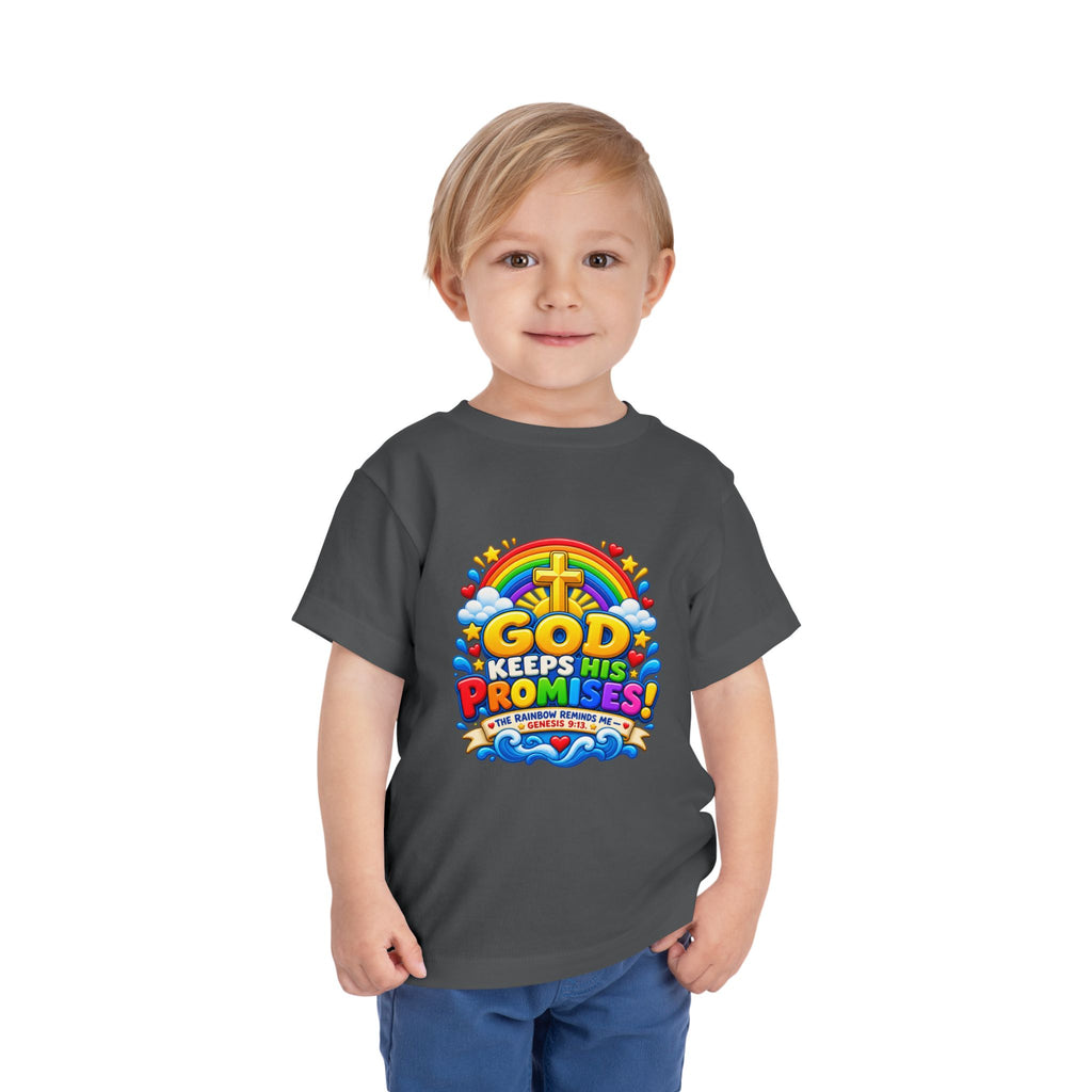 Toddler Tee — “God Keeps His Promises”