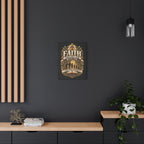 Faith Canvas Wall Art — "Faith Shouldn't End With Me" Christian Family Bible Verse Decor