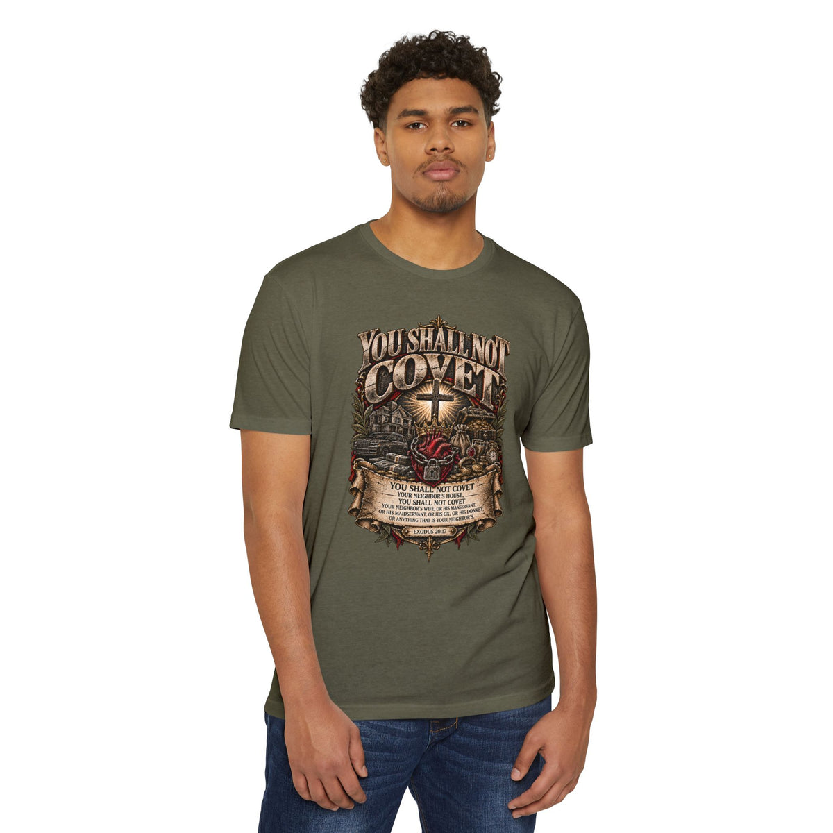 'You Shall Not Covet' Graphic T-Shirt