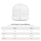 Jesus Cross Flat Bill Snapback Hat — Faith Baseball Cap with "Jesus" Design