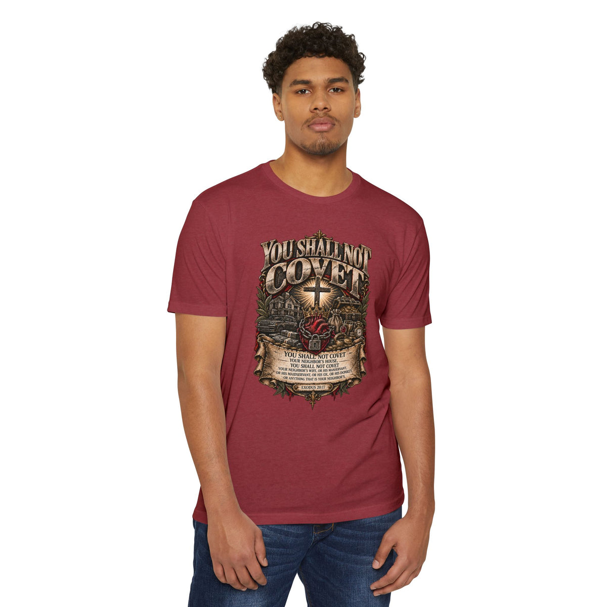'You Shall Not Covet' Graphic T-Shirt