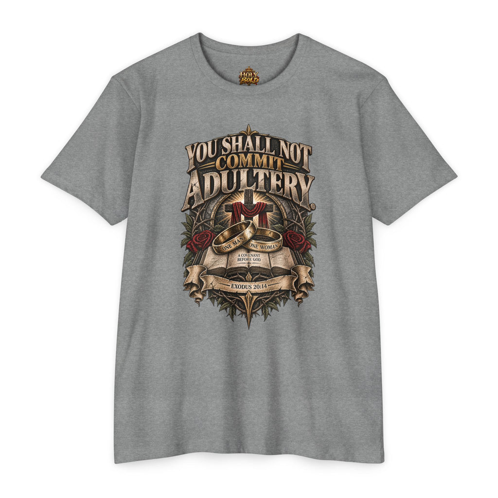 You Shall Not Commit Adultery T-Shirt — (Exodus 20:14)