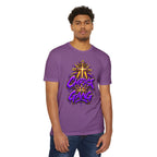 Purple Christ Gang Graphic T-Shirt