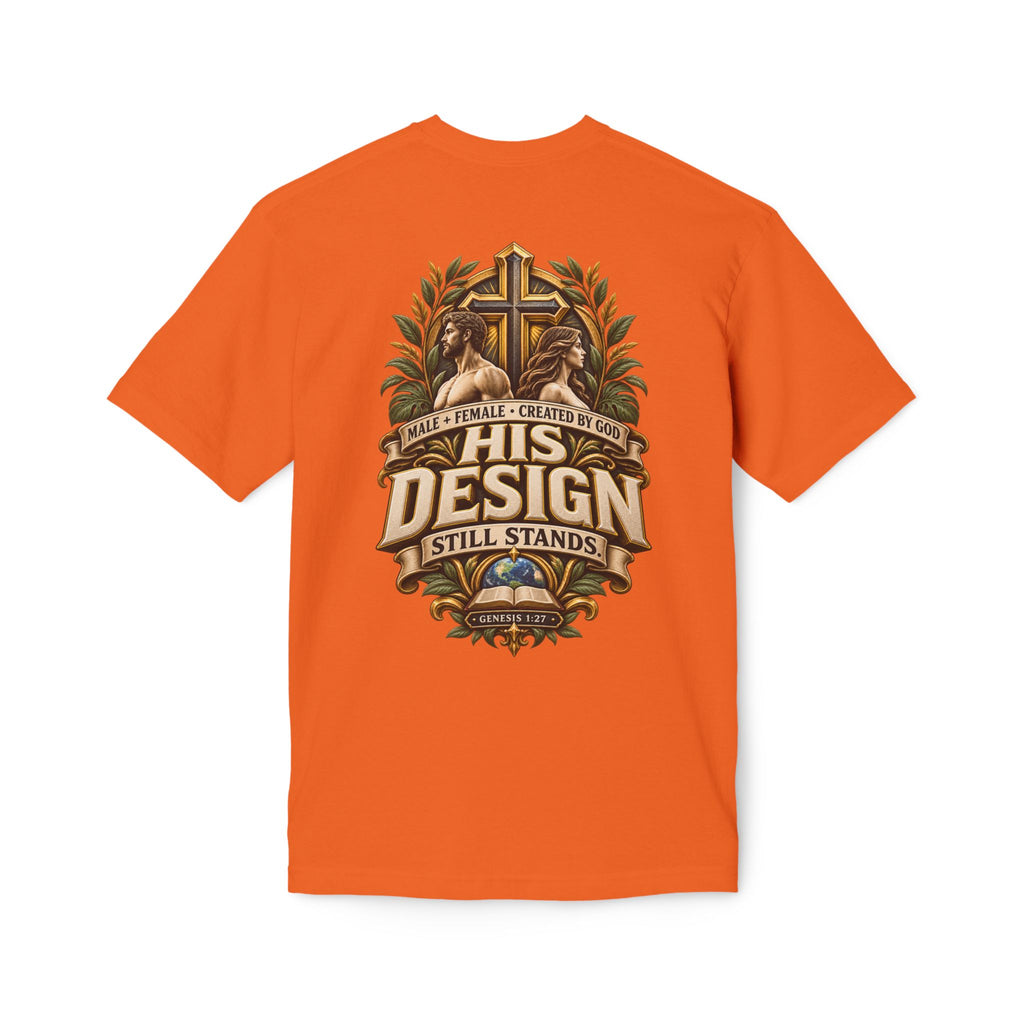 “His Design Still Stands”