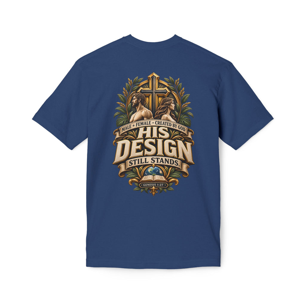 “His Design Still Stands”