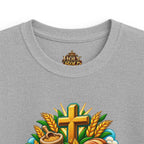 Kids T‑Shirt — "When the World Can't Provide, God Provides" Christian Tee