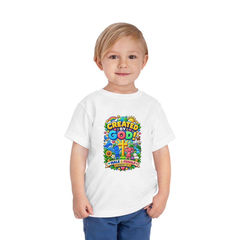 Created by God Toddler Tee