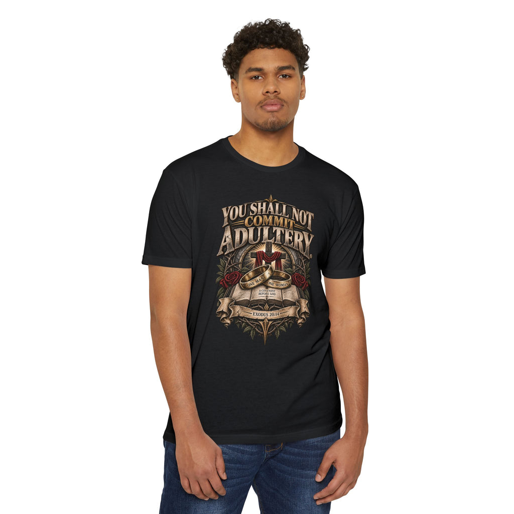 You Shall Not Commit Adultery T-Shirt — (Exodus 20:14)