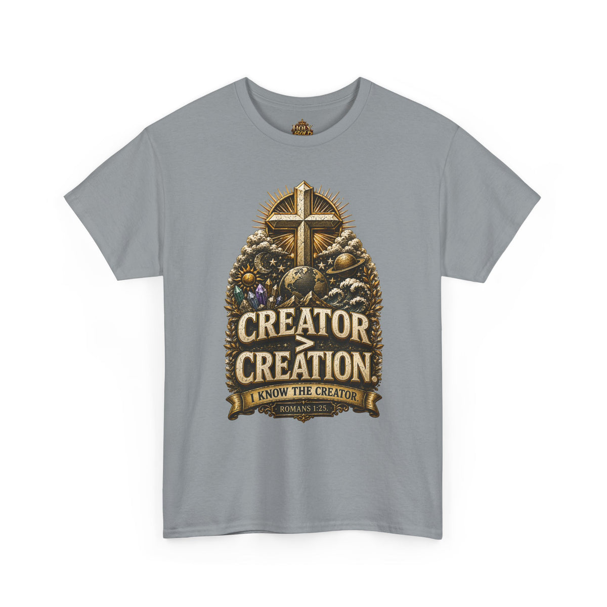 Creator of Creation Christian T‑Shirt — I Know The Creator Gospel Tee